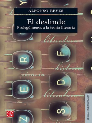 cover image of El deslinde